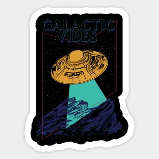 Galactic Vibes Sticker